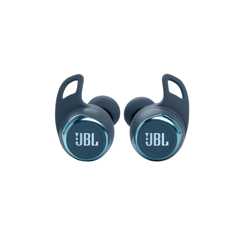 JBL Reflect Flow Pro - Blue - Waterproof true wireless Noise Cancelling active sport earbuds - Front image number null